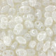 Matubo MiniDuo Beads 4x2.5mm Luster - opaque white